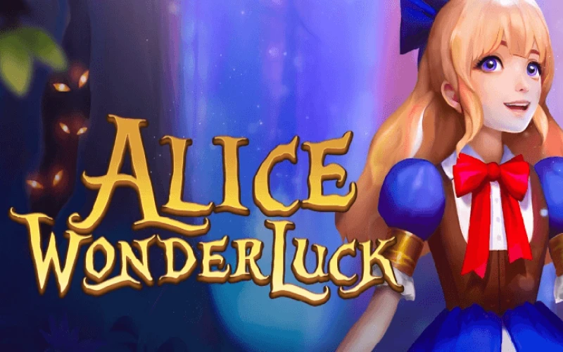 Win big in the Alice Wonderluck game at Woo Casino.