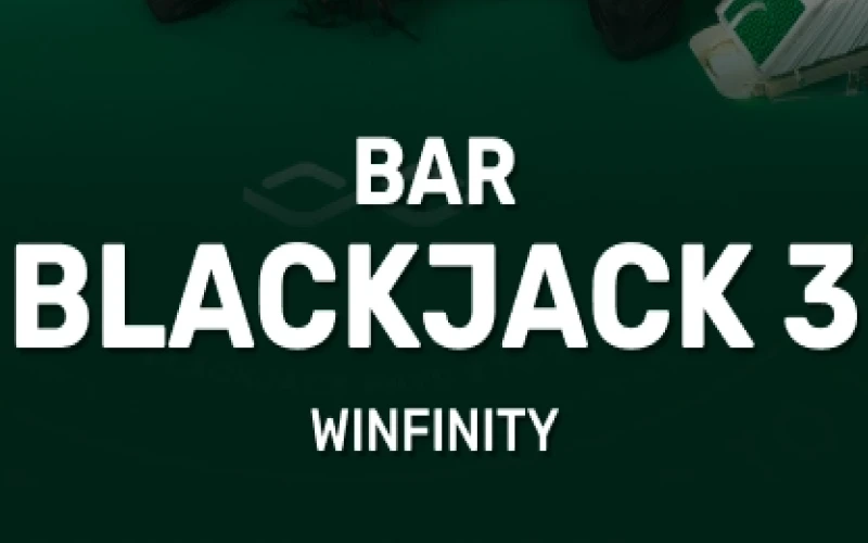 Start playing the Bar Blackjack card game at Woo Casino.