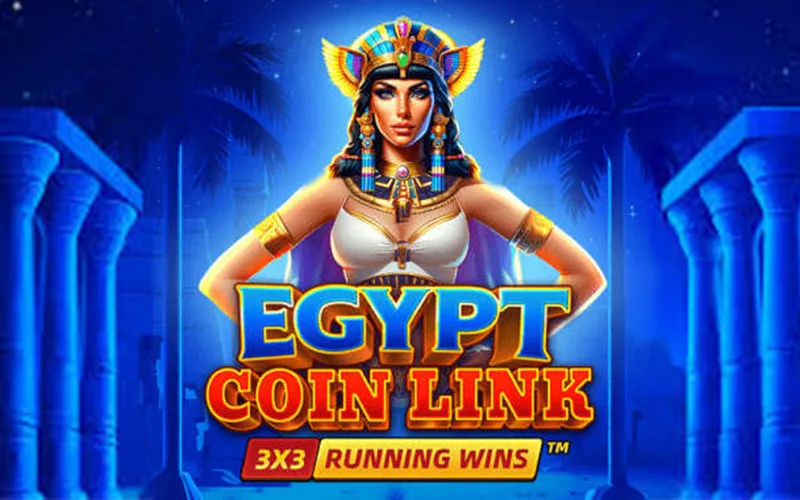 Register at Woo Casino to play Egypt Coin Link Running Wins.